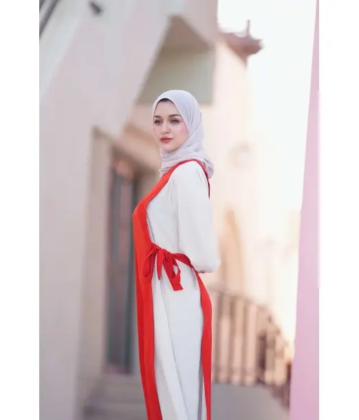 Robe E-Harmony - Rouge clair Mode - Maroc 2