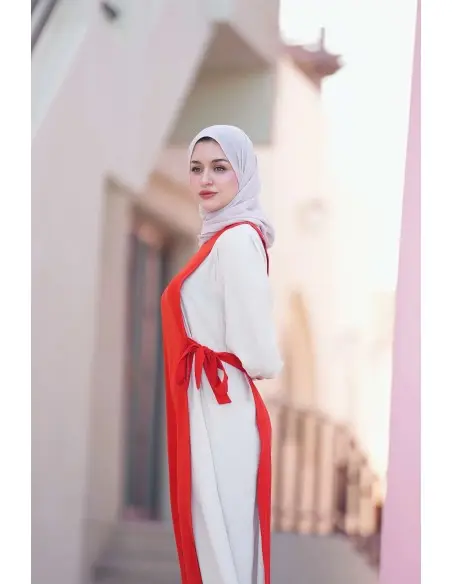 Robe E-Harmony - Rouge clair Mode - Maroc