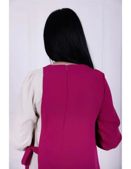 E-Harmony dress - Fuchsia — photo 8