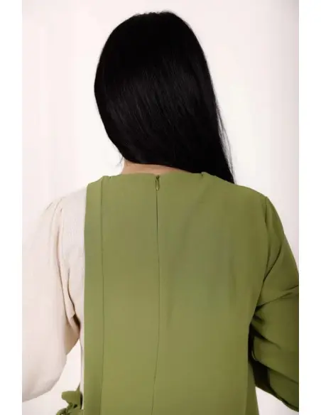 E-Harmony dress - Sage green — photo 5