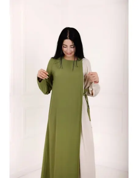 E-Harmony dress - Sage green — photo 8