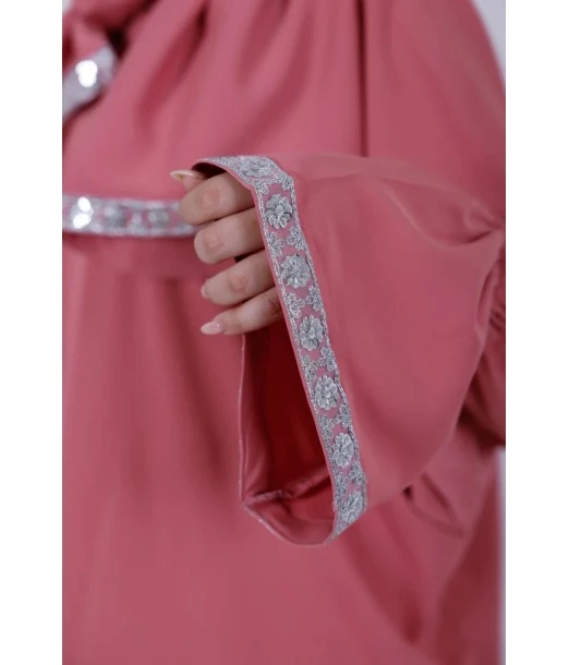Jawhara prayer dress standard size - Coral 2