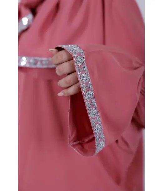 Robe de Prière Jawhara Taille standard - Corail Mode - Maroc 2