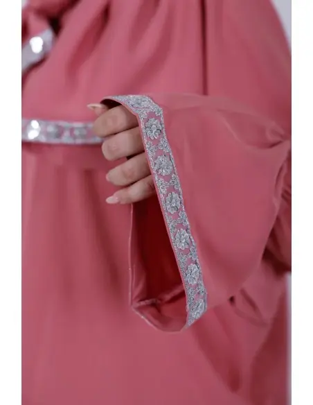 Robe de Prière Jawhara Taille standard - Corail Mode - Maroc