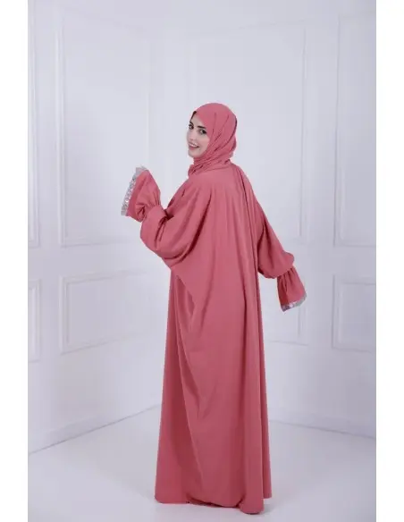 Robe de Prière Jawhara Taille standard - Corail Mode - Maroc