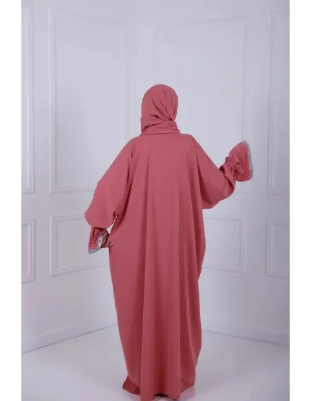 Robe de Prière Jawhara Taille standard - Corail Mode - Maroc