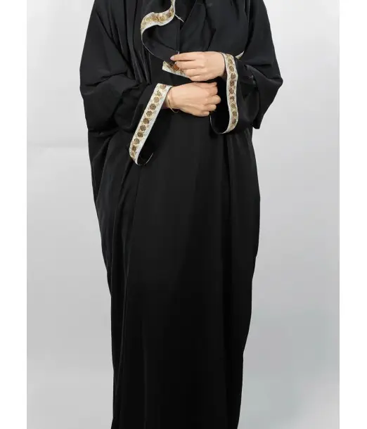 Robe de Prière Jawhara Taille standard - Noir Mode - Maroc 2