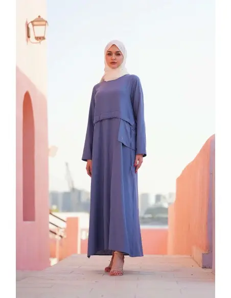 Robe D-Lénine - Bleue Accueil - Maroc