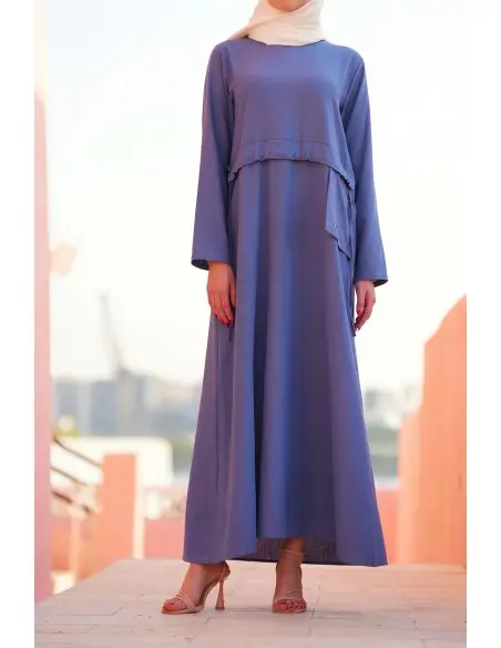 Robe D-Lénine - Bleue Accueil - Maroc