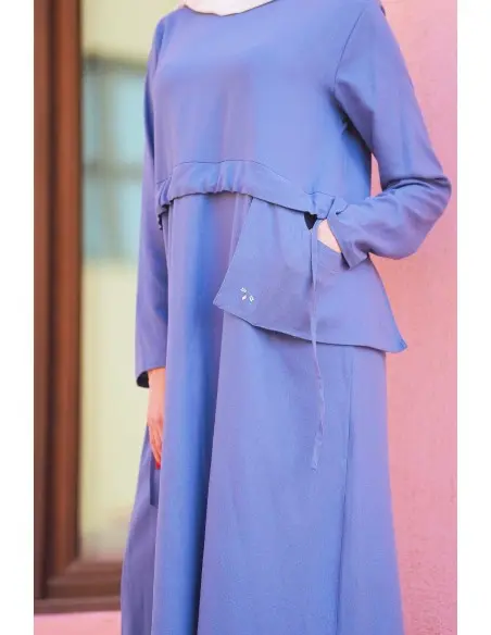 Robe D-Lénine - Bleue Accueil - Maroc