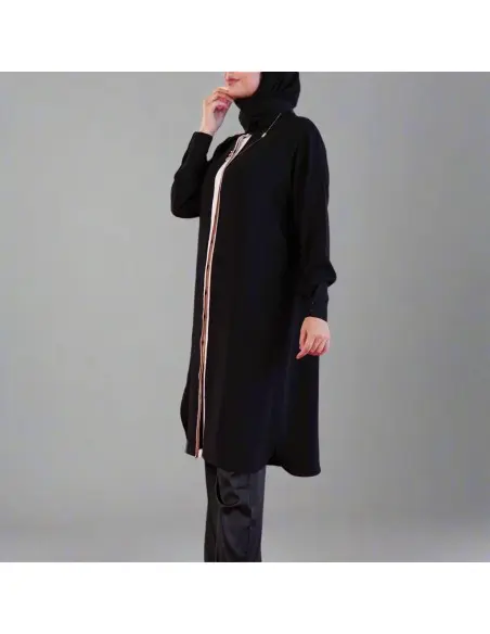 Long tunic - Black — photo 2