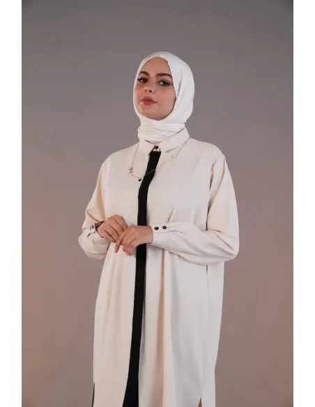 Long tunic - beige — photo 3