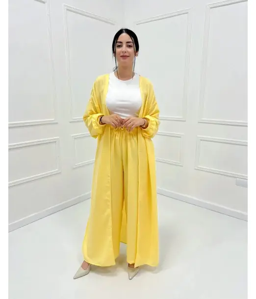 L'ensemble élégant - Jaune Accueil - Maroc