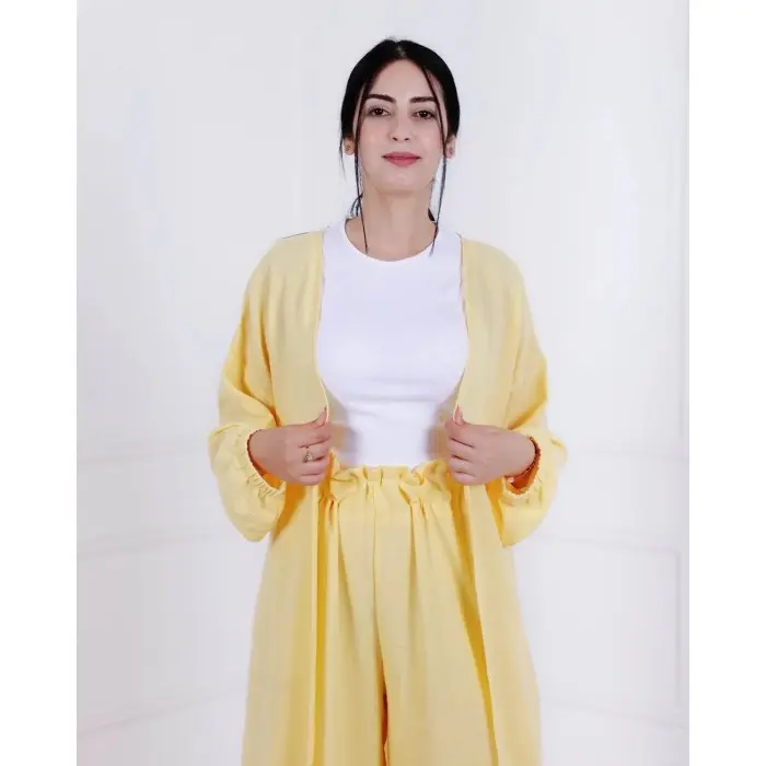 L'ensemble élégant - Jaune Accueil - Maroc