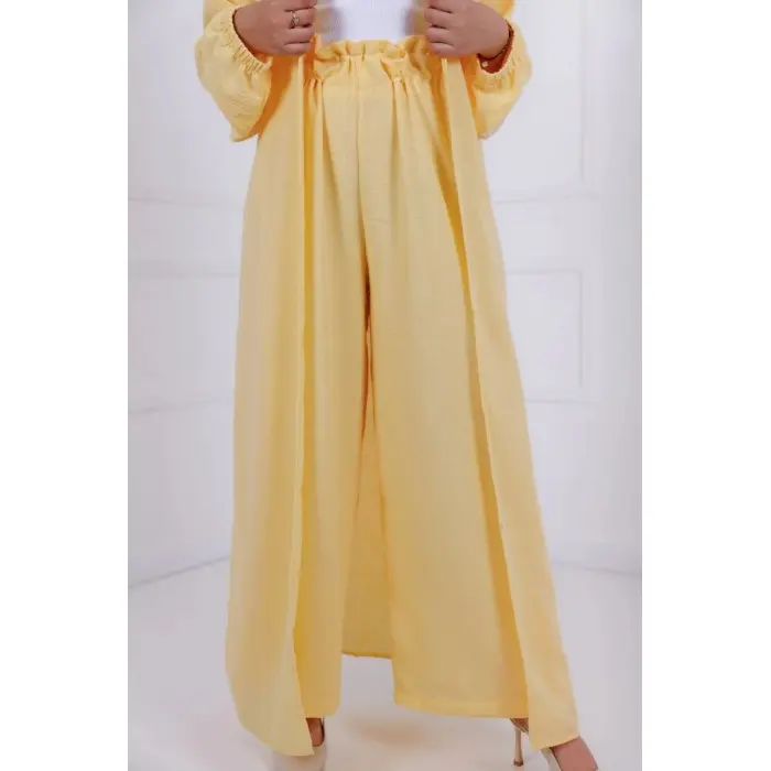 L'ensemble élégant - Jaune Accueil - Maroc