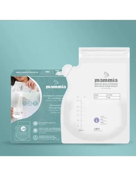 Mammia breast milk storage bags pack of 25 — photo 6