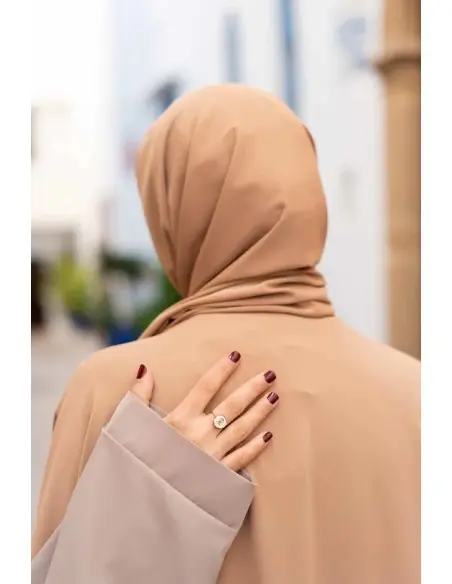 Ensemble abaya élégant et pudique - Caramel Mode - Maroc