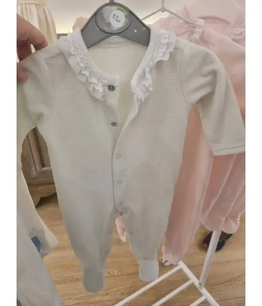Grenouillère Bébé en Coton Doux Taille Naissance – Vert Chic au Maroc - Baby And Mom