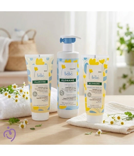 Klorane Baby Promotional pack cleansing gel + shampoo + cleansing milk