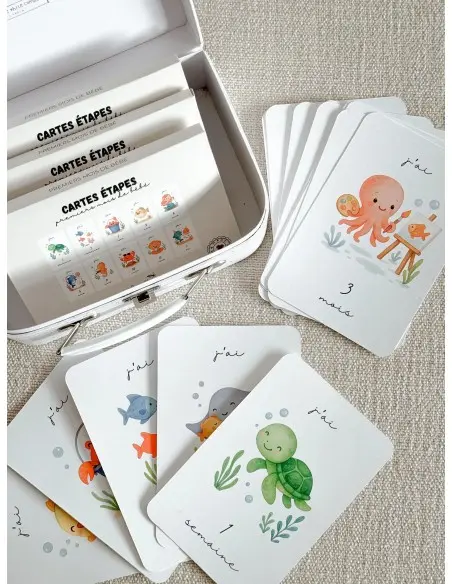 Scribble milestone cards - baby's first months — photo 2