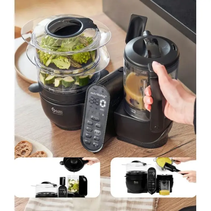 Babymoov Nutribaby XL - Robot culinaire multifonctions capacité