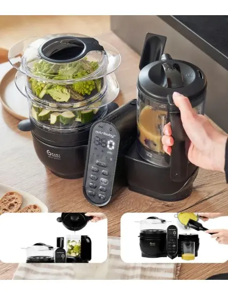 Babymoov Nutribaby XL - Robot culinaire multifonctions capacité