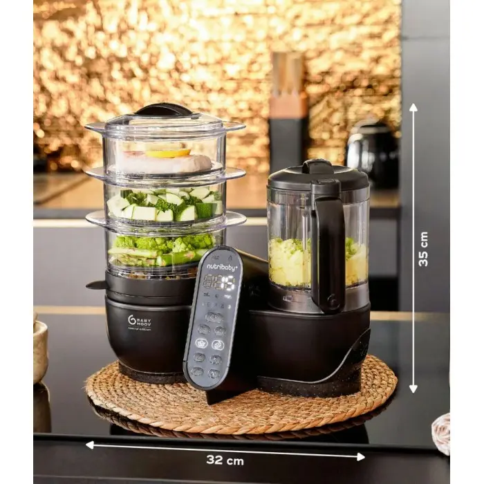 Babymoov Nutribaby XL - Robot culinaire multifonctions capacité