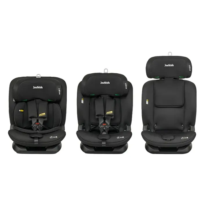 Jovikids Siège auto CICI TT i-Size 76-150 cm - Noir Siège auto 