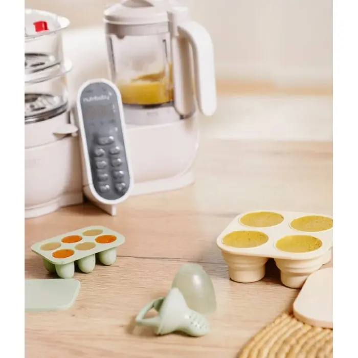Babymoov Set de Contenants en Silicone et Grignoteuses