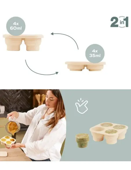 Babymoov silicone container set and snack feeders — photo 4