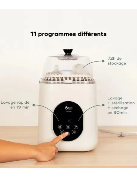 Babymoov NutriWash bottle washer & steriliser — photo 4