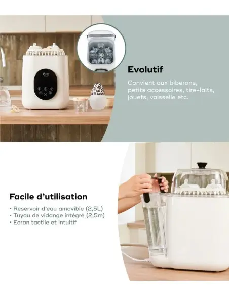 Babymoov NutriWash bottle washer & steriliser — photo 6