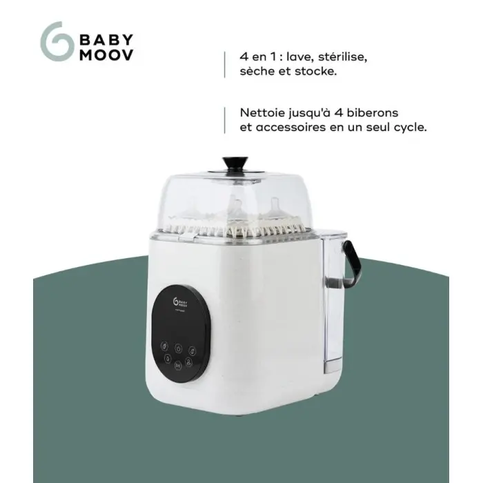 Babymoov NutriWash Lave biberon & stérilisateur Cadeaux de