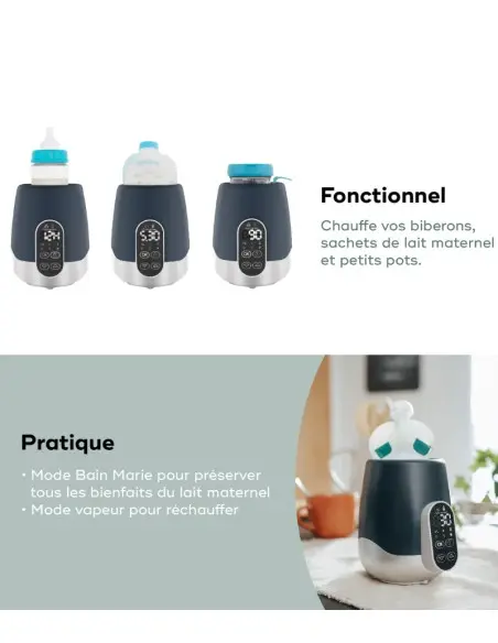 Babymoov Chauffe-Biberon Maison/Voiture NutriSmart