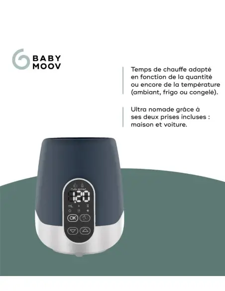 Babymoov Chauffe-Biberon Maison/Voiture NutriSmart