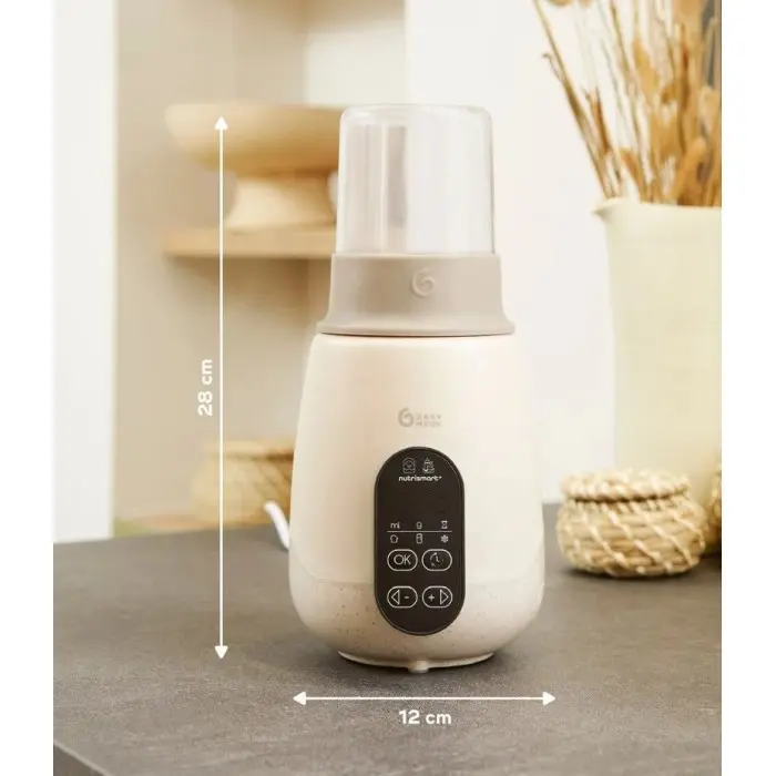 Babymoov NutriSmart+ Chauffe-biberon & Stérilisateur Beige