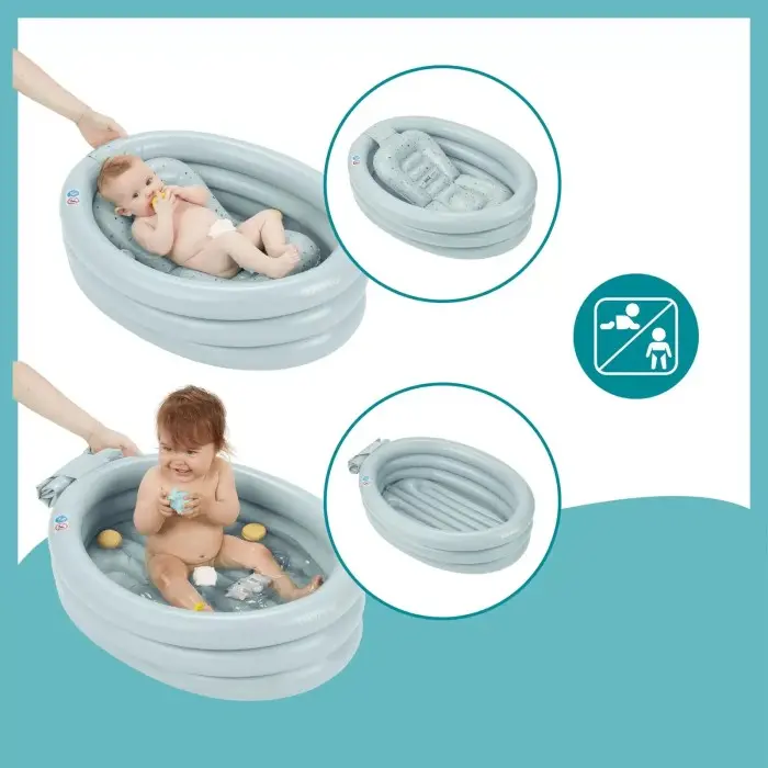 Babymoov Baignoire Gonflable Evolutive Aqua Dots Baignoire -