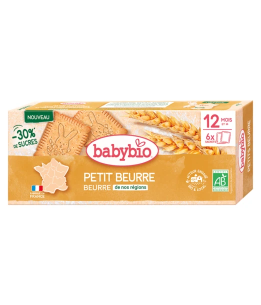 Babybio Petit Beurre biscuit 120 g from 12 months