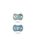 Suavinex Sucettes Symetriques SX PRO – Into the Forest Bleu 0-6mois