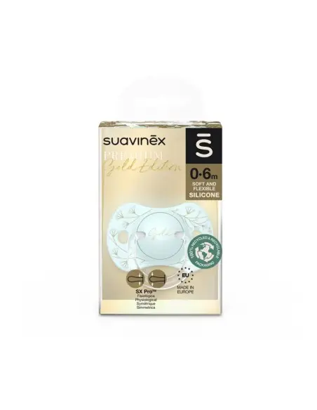 Suavinex Premium silicone pacifier SX Pro from 0 to 6 months - Green