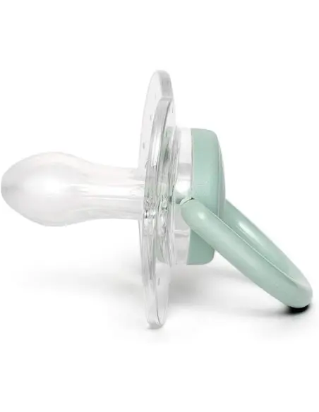 Suavinex Premium pacifier with symmetrical silicone nipple 6-18 months - Green Rabbit — photo 2