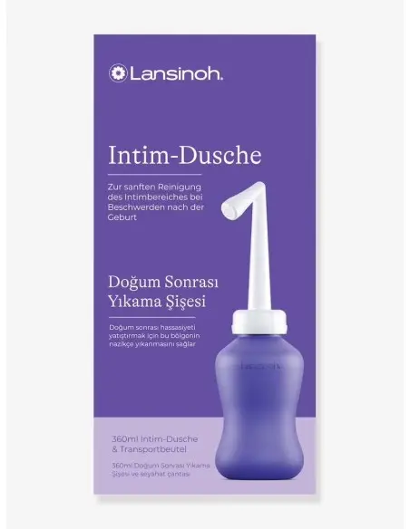 Lansinoh Bouteille Douche Intime Périnée 360ml Maternité -
