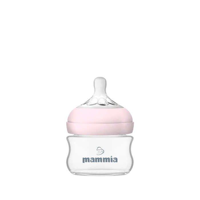 Mammia Biberon Natural Feeling 90ml - 0 mois (débit nouveau-né)