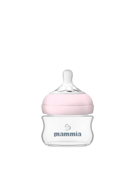 Mammia Natural Feeling baby bottle 90 ml — from 0 months (newborn flow) — photo 3