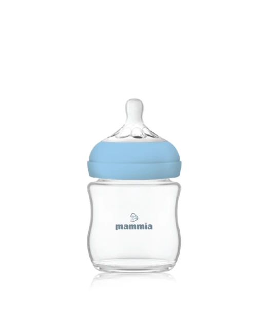 Mammia Natural Feeling baby bottle 120 ml — from 0 months (newborn flow) 2