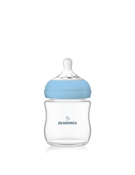 Mammia Natural Feeling baby bottle 120 ml — from 0 months (newborn flow) — photo 2
