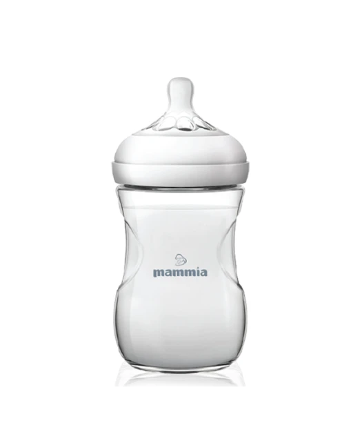 Mammia Natural Feeling baby bottle 240 ml - from 3 months (suitable flow)