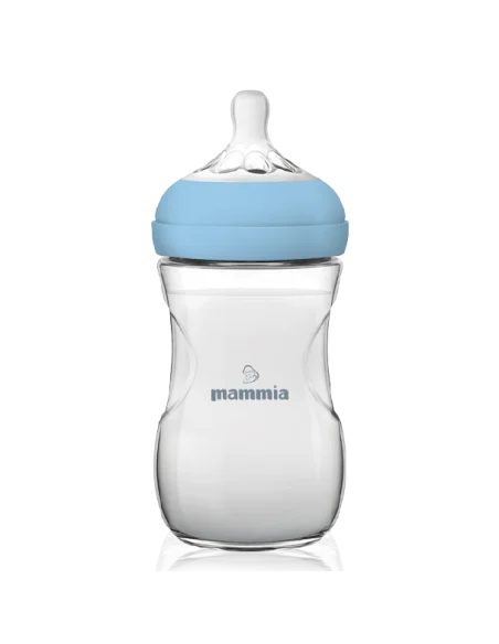 Mammia Biberon Natural Feeling 330ml - 6 mois (débit adapté)