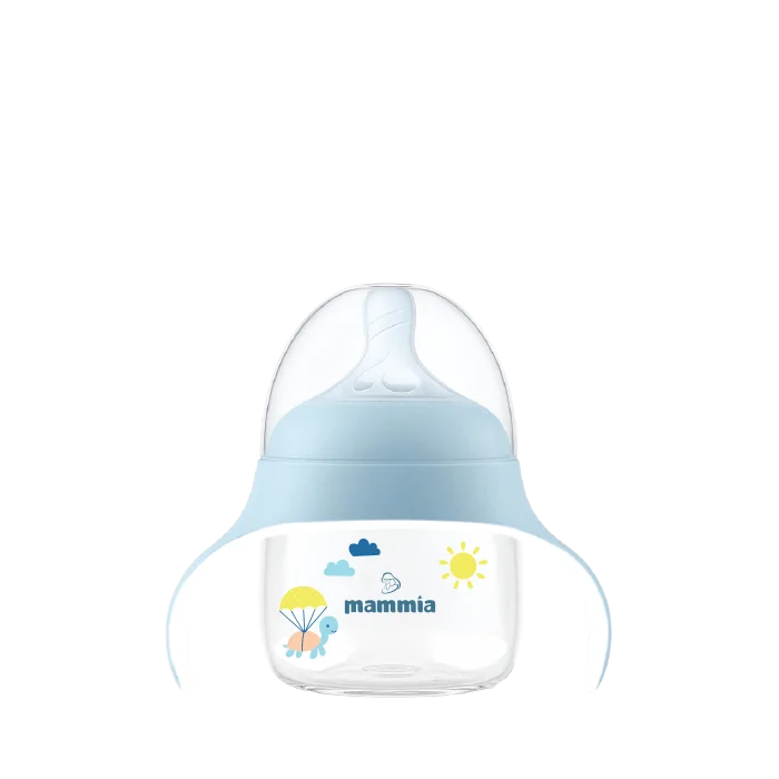 Mammia biberon évolutif 2en1 à Poignée Ergonomique 150ml