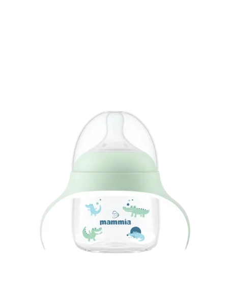 Mammia evolving 2-in-1 baby bottle with ergonomic handle 150 ml